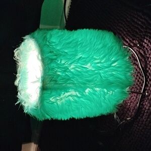 A furry lamp